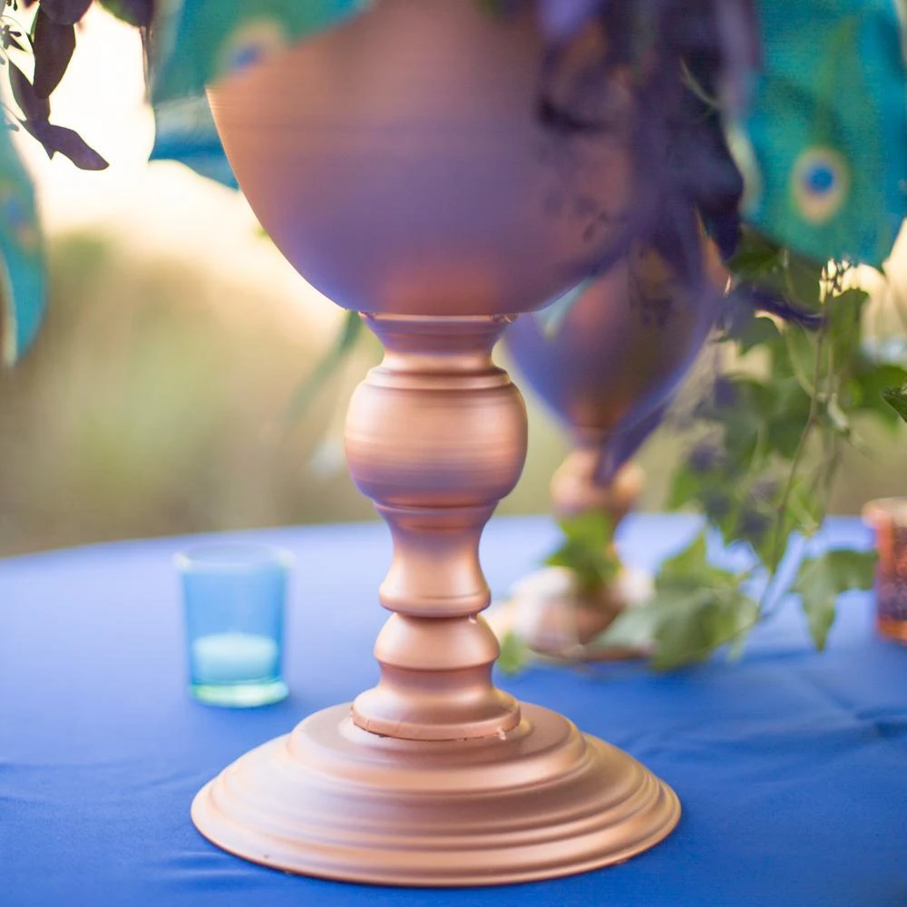 Richland Copper Finish Goblet Compote 14.5" (Large) Set Of 4 2 Richland Copper Finish Goblet Compote 14.5" (Large) Set Of 4 - Image 2