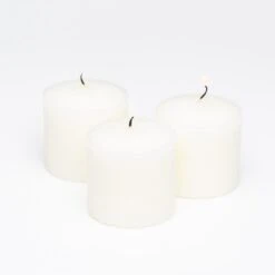 Richland Votive Candles Unscented Light Ivory 10 Hour Set Of 144