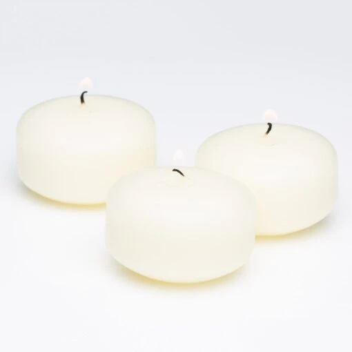 Richland Floating Candles 2" Light Ivory Set Of 72