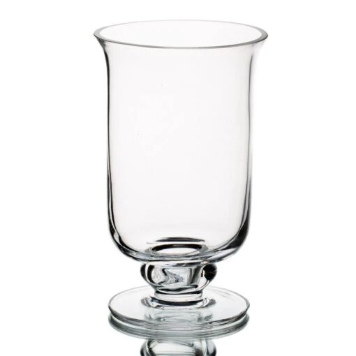 8in Hurricane Vase & Candle Holder