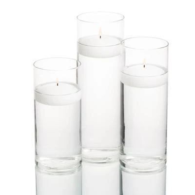 Richland Floating Candles & Eastland Cylinder Holders Set Of 36 2 Richland Floating Candles & Eastland Cylinder Holders Set Of 36 - Image 2