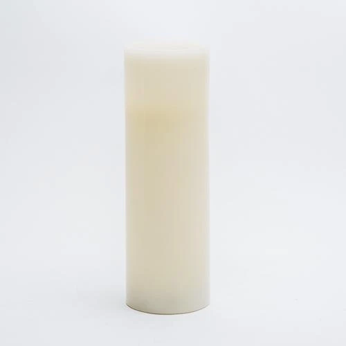 Richland Flameless LED Pillar Candles 3"x9" Ivory Set Of 6 4 Richland Flameless LED Pillar Candles 3"x9" Ivory Set Of 6 - Image 4