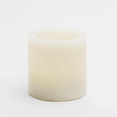 Richland Flameless LED Pillar Candles 3"x3" Ivory Set Of 6 3 Richland Flameless LED Pillar Candles 3"x3" Ivory Set Of 6 - Image 3