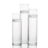 Eastland Tall Cylinder Vases With Richland Floating Candles Set Of 3