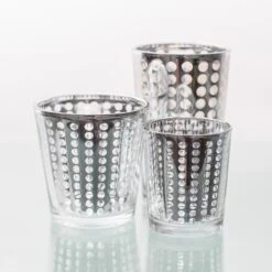 Richland Silver Dotted Glass Holder - Medium Set Of 48 9 Richland Silver Dotted Glass Holder - Medium Set Of 48 -Comme Des Garcons Store 967a3930