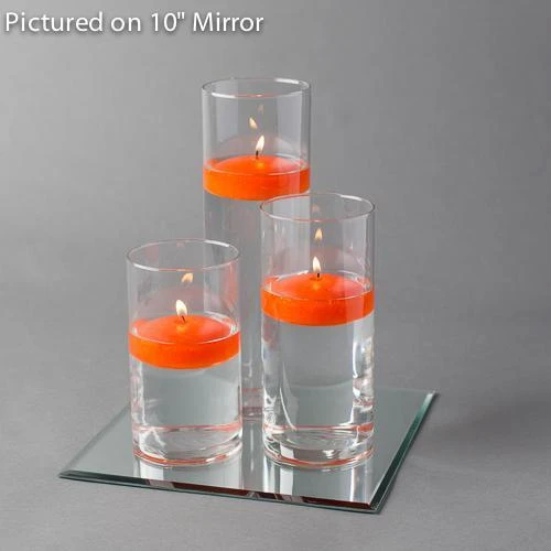 Eastland Square Mirror And Cylinder Vase Centerpiece With Richland 3" Floating Candles Set Of 7 14 Eastland Square Mirror And Cylinder Vase Centerpiece With Richland 3" Floating Candles Set Of 7 - Image 14