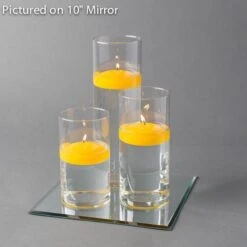 Eastland Square Mirror And Cylinder Vase Centerpiece With Richland 3" Floating Candles Set Of 7 19 Eastland Square Mirror And Cylinder Vase Centerpiece With Richland 3" Floating Candles Set Of 7 -Comme Des Garcons Store 967a4164 edit