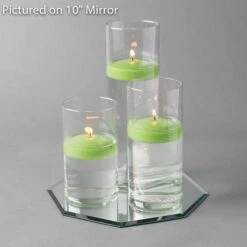 Eastland Octagon Mirror And Cylinder Vase Centerpiece With Richland 3" Floating Candles Set Of 7 19 Eastland Octagon Mirror And Cylinder Vase Centerpiece With Richland 3" Floating Candles Set Of 7 -Comme Des Garcons Store 967a4206