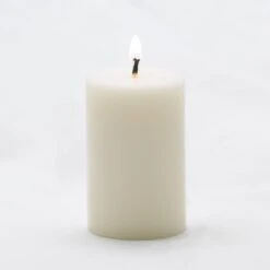 Richland Pillar Candle 2"x3" Light Ivory Set Of 40