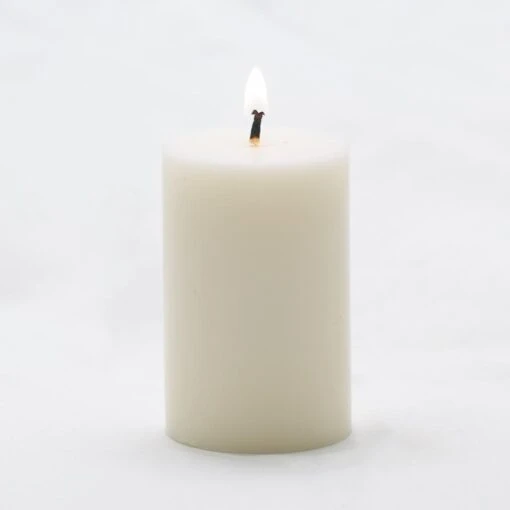 Richland Pillar Candle 2"x3" Light Ivory Set Of 40