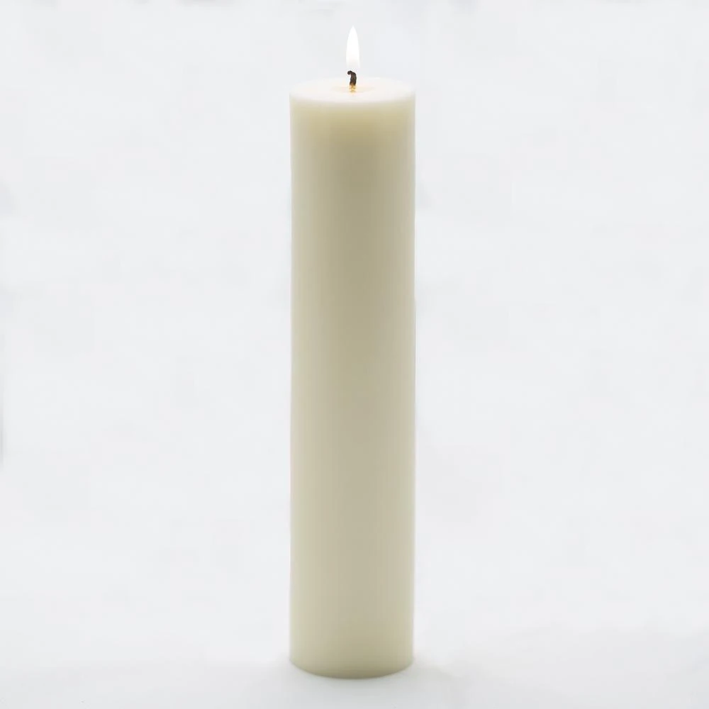 Richland Pillar Candle 2"x9" Light Ivory Set Of 40 1 Richland Pillar Candle 2"x9" Light Ivory Set Of 40