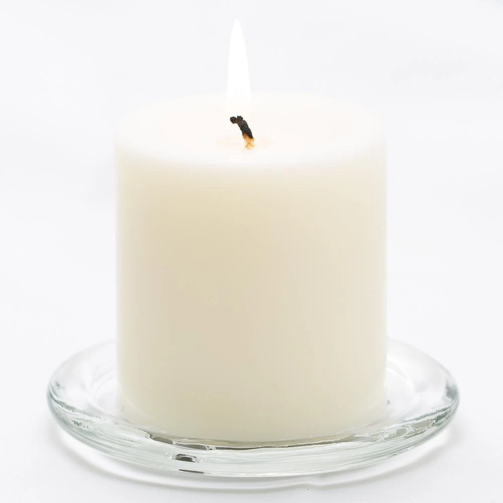 Richland Pillar Candle 3" & Eastland Square Holder 6" Set Of 12 4 Richland Pillar Candle 3" & Eastland Square Holder 6" Set Of 12 - Image 4