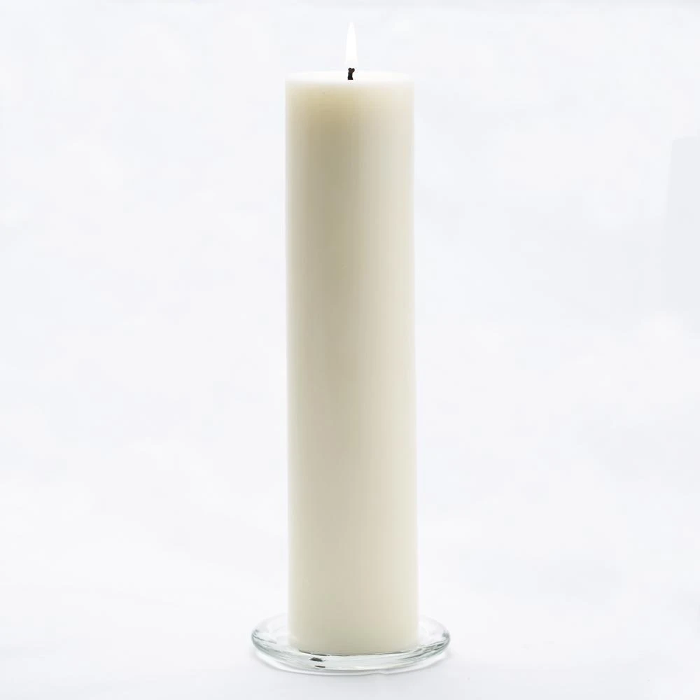 Richland Pillar Candle 3"x12" Light Ivory Set Of 6 1 Richland Pillar Candle 3"x12" Light Ivory Set Of 6