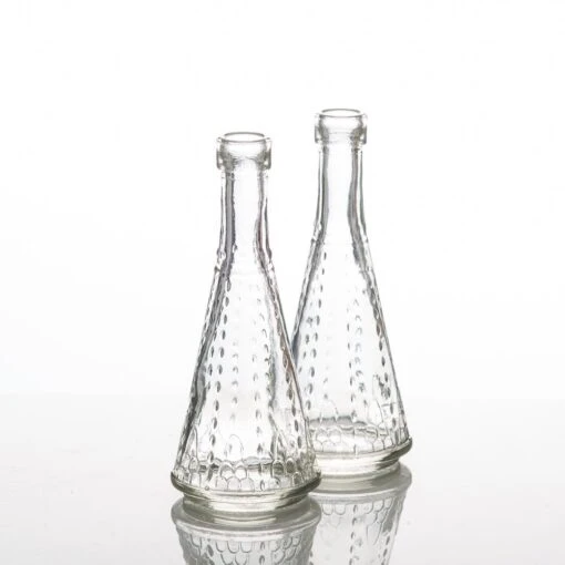 Richland Vintage Dotted Bud Vase Set Of 12