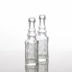 Richland Vintage Square Bud Vase Set Of 12