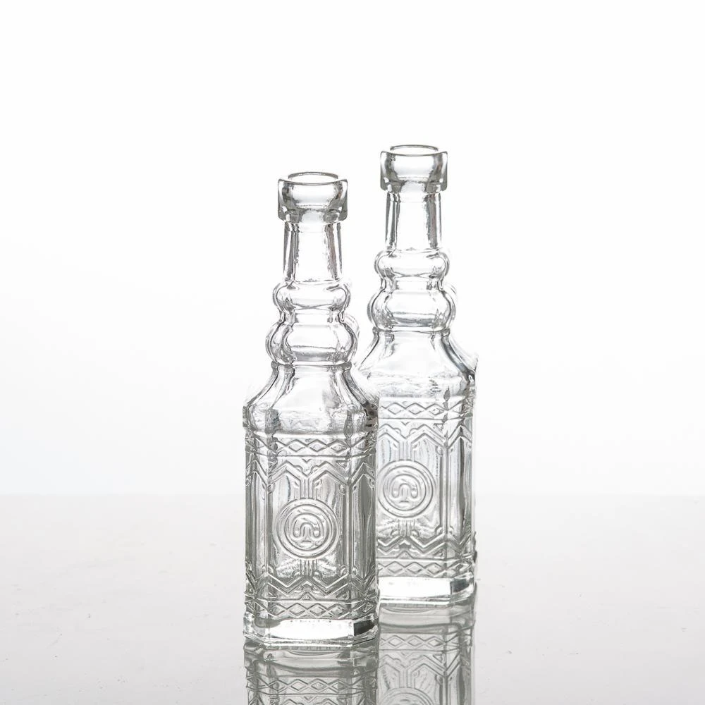 Richland Vintage Square Bud Vase Set Of 48 1 Richland Vintage Square Bud Vase Set Of 48