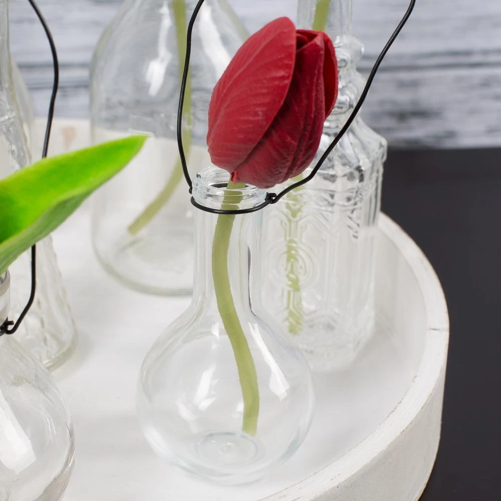 Richland Dainty Hanging Glass Vase Set Of 48 3 Richland Dainty Hanging Glass Vase Set Of 48 - Image 3