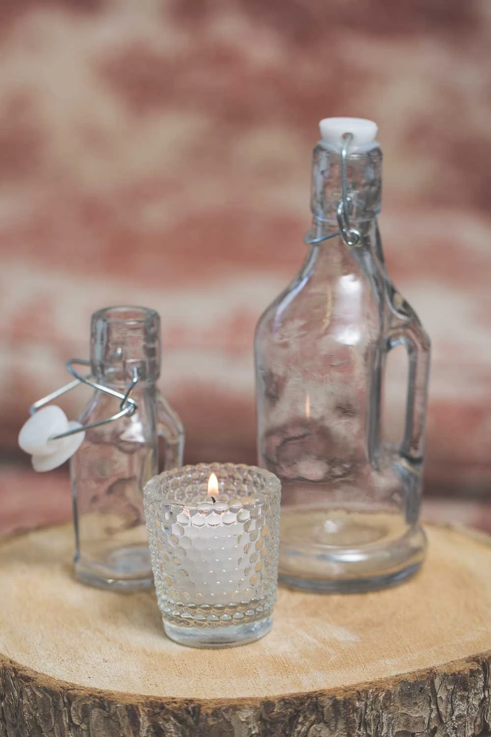 Richland Large Glass Jar With Topper 8" Set Of 24 5 Richland Large Glass Jar With Topper 8" Set Of 24 - Image 5