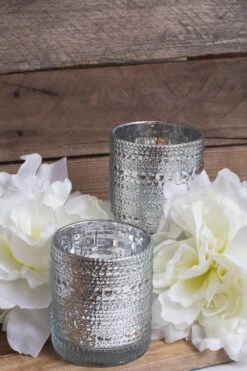 Richland Mercury Candle Holder Pearly Silver Large Set Of 24 6 Richland Mercury Candle Holder Pearly Silver Large Set Of 24 -Comme Des Garcons Store 967a6985 3