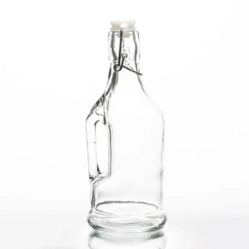 Richland Large Glass Jar With Topper 8" Set Of 24