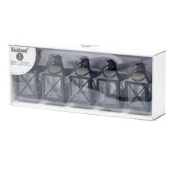 Richland Mini Tealight Lanterns Black Metal Set Of 25 6 Richland Mini Tealight Lanterns Black Metal Set Of 25 -Comme Des Garcons Store 967a7339 edit 1