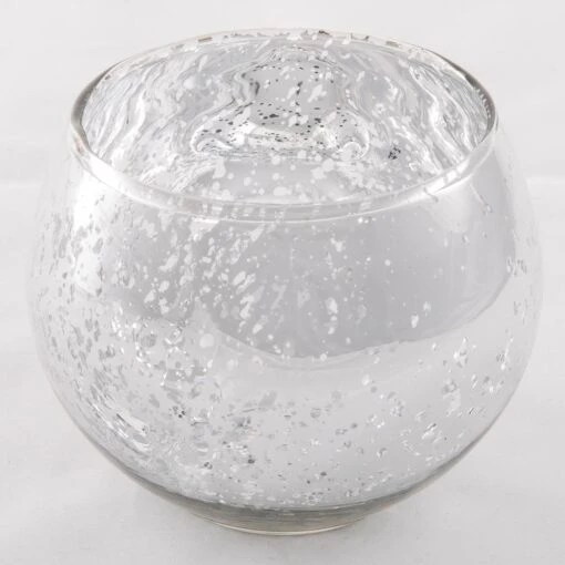 Richland Hurricane Holder Silver Mercury Large Set Of 48