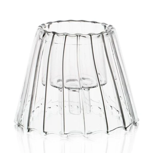 Richland Inza Wine Bottle Chandelier Glass Tealight Holder Set Of 4