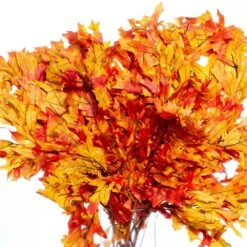 Preserved Oak Branches Orange