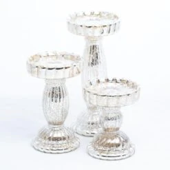 Richland Rayner Mercury Pillar Candle Holder Set Of 3 6 Richland Rayner Mercury Pillar Candle Holder Set Of 3 -Comme Des Garcons Store 967a9754