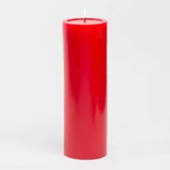 Richland 4" X 12" Red Pillar Candle Set Of 6