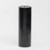Richland 4" X 12" Black Pillar Candle
