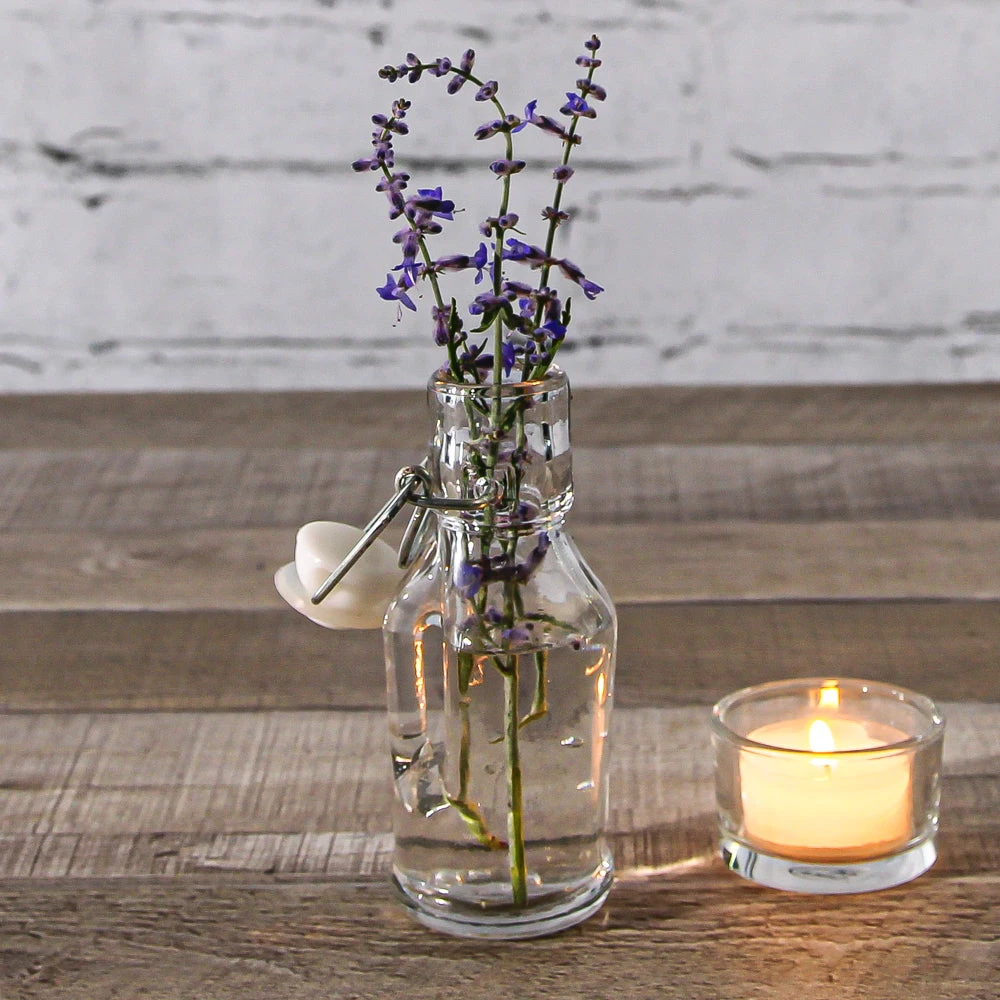 Richland Small Glass Jar With Topper 4.5" Set Of 48 4 Richland Small Glass Jar With Topper 4.5" Set Of 48 - Image 4