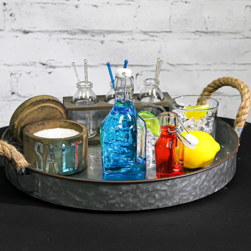 Richland Large Glass Jar With Topper 8" Set Of 24 3 Richland Large Glass Jar With Topper 8" Set Of 24 - Image 3