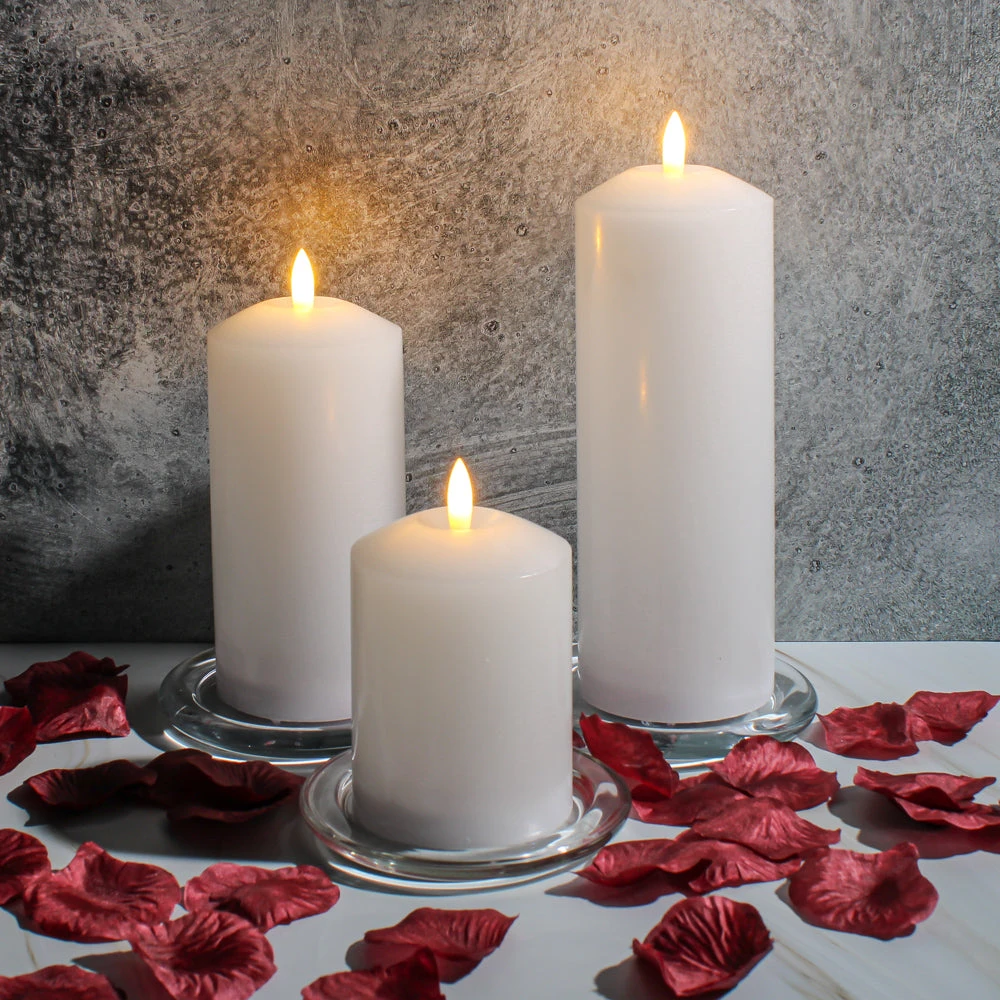 Richland Bullet LED Wax Candle 3"x4", 3"x6", & 3"x8" Set Of 36 4 Richland Bullet LED Wax Candle 3"x4", 3"x6", & 3"x8" Set Of 36 - Image 4