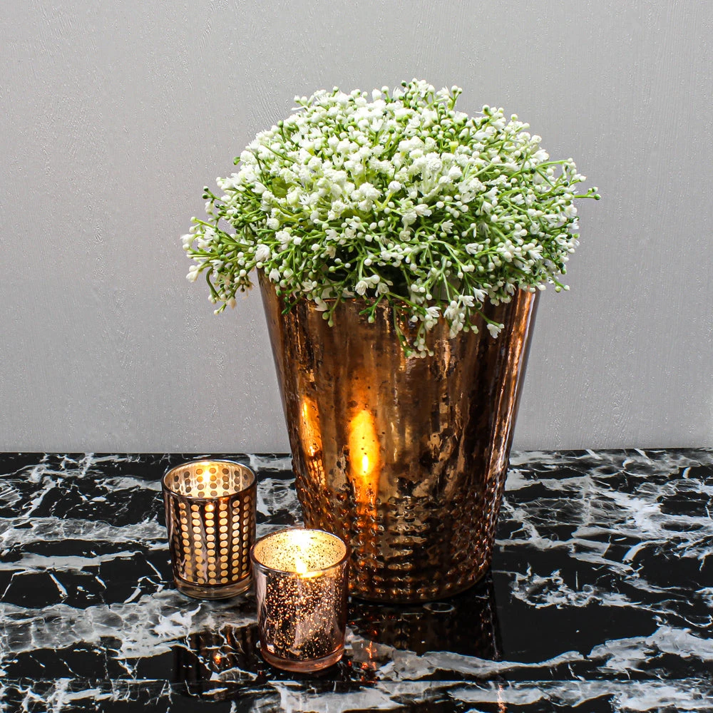 Richland Gypsophilia Baby's Breath Bouquet White 10" 2 Richland Gypsophilia Baby's Breath Bouquet White 10" - Image 2