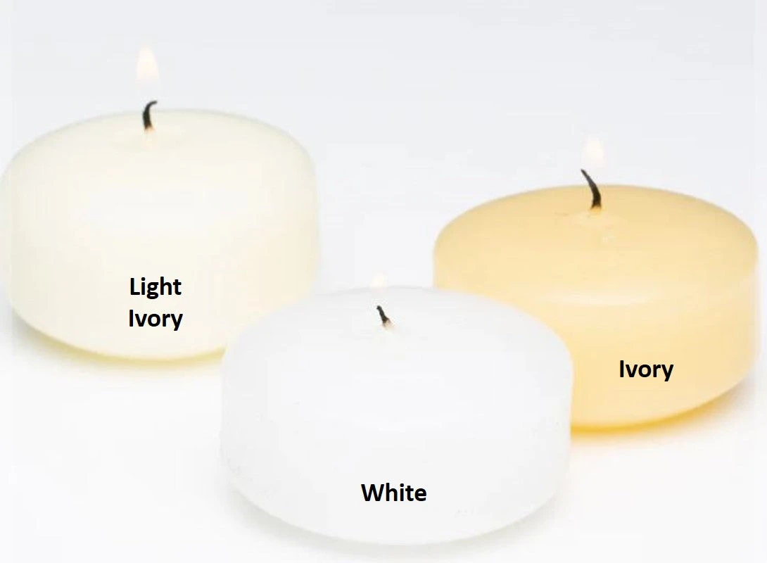 Richland Floating Candles 2" White Set Of 24 2 Richland Floating Candles 2" White Set Of 24 - Image 2