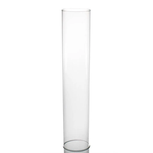 Richland Glass Chimney Candle Shade 4" X 20" Set Of 12