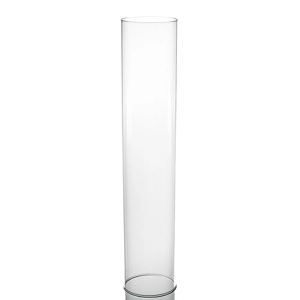 Richland Glass Chimney Candle Shade 4" X 20" Set Of 12 1 Richland Glass Chimney Candle Shade 4" X 20" Set Of 12
