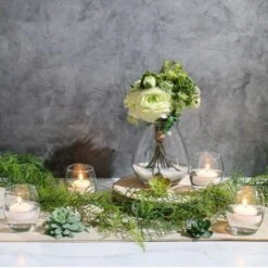 Asparagus Fern Garland Artificial 6ft 5 Asparagus Fern Garland Artificial 6ft -Comme Des Garcons Store HeroGreen