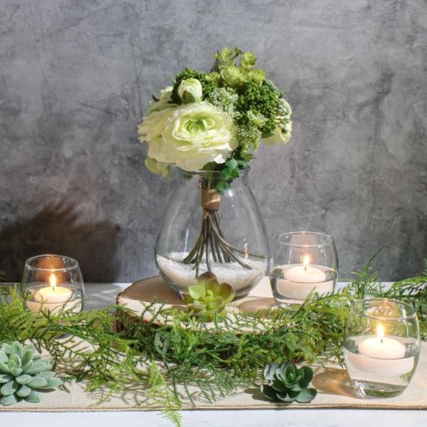 Richland Floating Candles 2" White Set Of 144 2 Richland Floating Candles 2" White Set Of 144 - Image 2