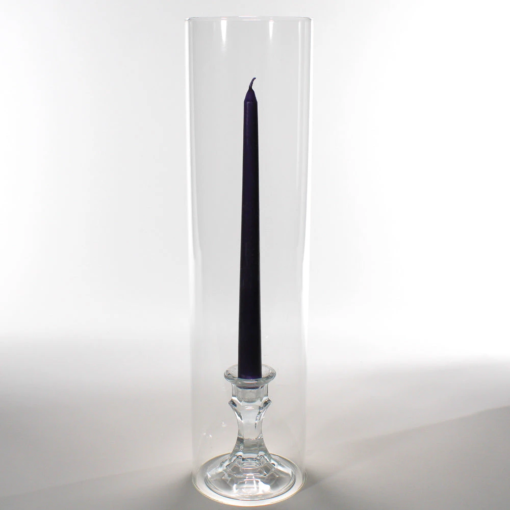 Richland Glass Chimney Candle Shade 4" X 20" Set Of 12 5 Richland Glass Chimney Candle Shade 4" X 20" Set Of 12 - Image 5