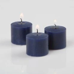 Richland Votive Candles Unscented Navy Blue 10 Hour Set Of 288