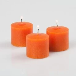 Richland Votive Candles Orange Citrus Fruit Scented 10 Hour Set Of 288