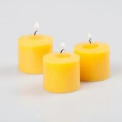 Richland Votive Candles Yellow Lemon Meringue Scented 10 Hour Set Of 72