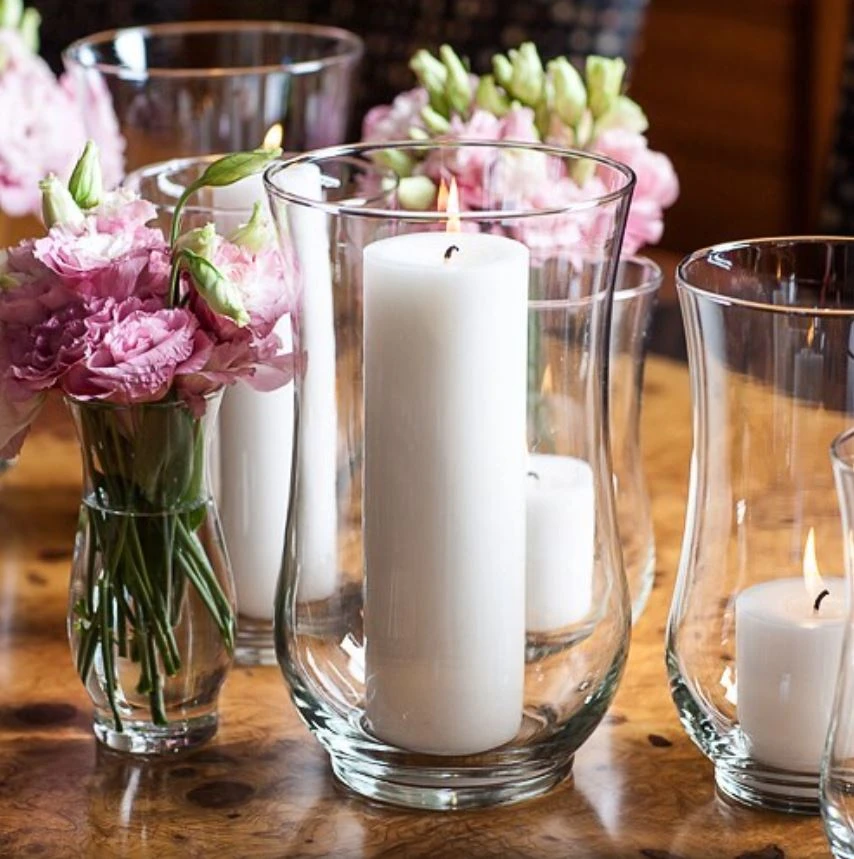 Eastland Adena Hurricane Vase 10.5" Set Of 12 2 Eastland Adena Hurricane Vase 10.5" Set Of 12 - Image 2