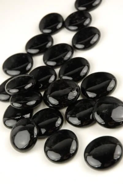 Round Glass Vase Gems Black 18 Lbs. 1 Round Glass Vase Gems Black 18 Lbs.