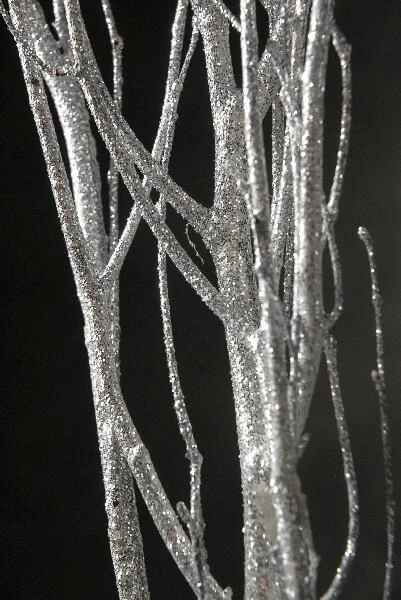Birch Tree Branch Bundle Sequin Silver Sparkle 43"-48" 1 Birch Tree Branch Bundle Sequin Silver Sparkle 43"-48"