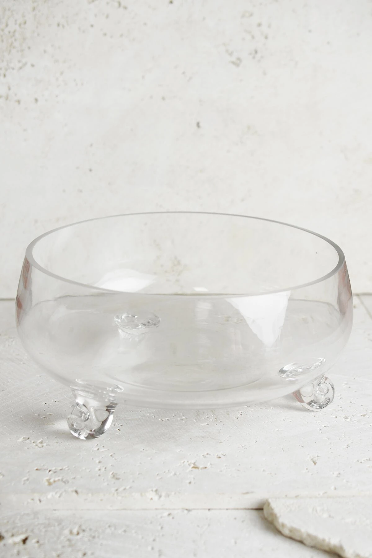 10" Lily Glass Footed Bowl 2 10" Lily Glass Footed Bowl - Image 2