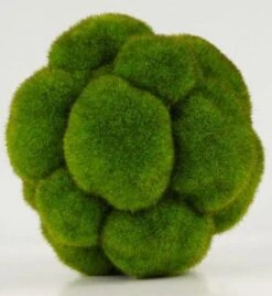 Bumpy Faux Moss Ball 5in