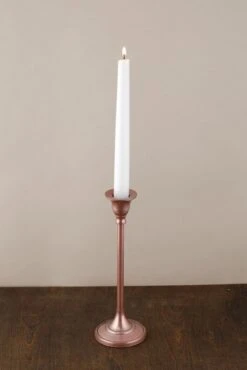 Taper Candlestick Rose Gold 9in 5 Taper Candlestick Rose Gold 9in -Comme Des Garcons Store candlestick rose gold lg 1